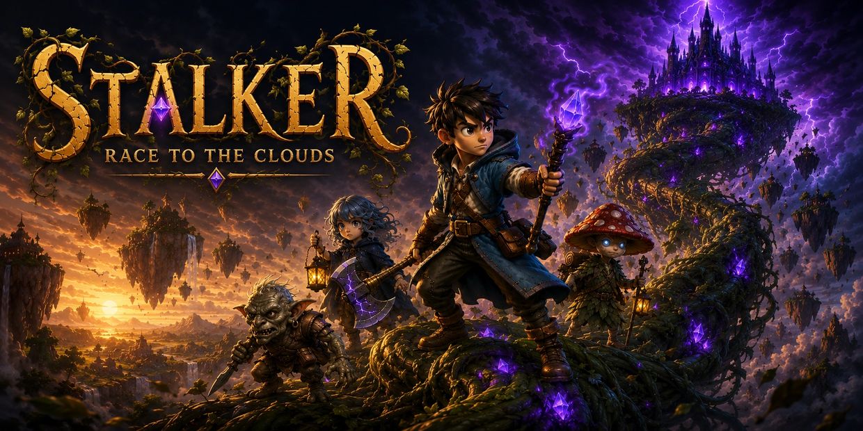 Stalker: Race To The Clouds board-game artwork